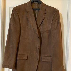 Brown Suede Men’s Blazer